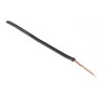 RS Pro Black Hook Up Wire, 20 AWG, 270 x 0.05 mm Core Strands, 100 m Length, Silicone Rubber Jacket, 600 V, Fire 209-8058