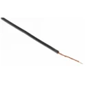 RS Pro Black Hook Up Wire 20 AWG Copper Conductor Silicone Rubber Jacket 600V 20m RS PRO 209-8060