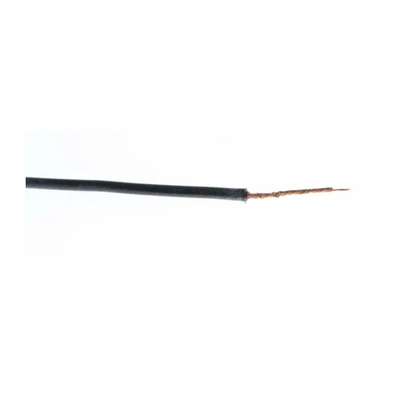 RS Pro Black Hook Up Wire 20 AWG Copper Conductor Silicone Rubber Jacket 600V 20m RS PRO 209-8060