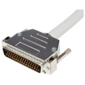 Phoenix Contact Male D-Sub 50-Pin to Male DB50 Cable, 1 m Length, 2A Current Rating, Grey Polyvinyl Chloride Jacket DB50