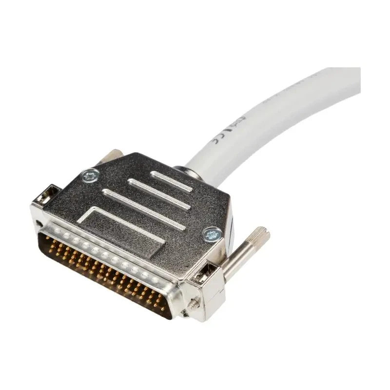 Phoenix Contact Male D-Sub 50-Pin to Male DB50 Cable, 1 m Length, 2A Current Rating, Grey Polyvinyl Chloride Jacket DB50
