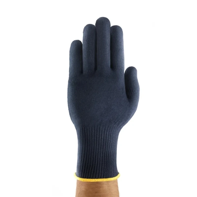 Ansell FibreTuf Blue Polyester Work Gloves Size 10 with Polyvinyl Chloride Coating 76501100
