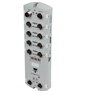 Carlo Gavazzi Y Series Sensor Box with 10 Port Ethernet Interface YL212CPN8M1IO