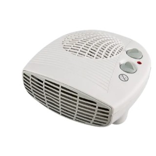RS PRO 2 kW Fan Heater Floor Mount 240V with Type G British 3-Pin Plug 209-7947