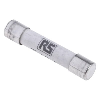 RS PRO 16A T Ceramic Cartridge Fuse 6.3 x 32 mm 500V AC Time Delay 209-9311