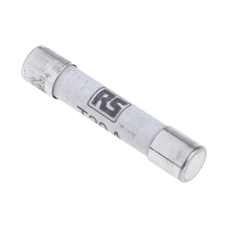 RS PRO 20A T Ceramic Cartridge Fuse 440V AC 6.3 x 32 mm RS PRO 209-9333