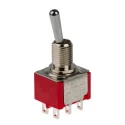 RS PRO Toggle Switch Panel Mount On-None-On DPDT 5A Solder Lug Terminal IP67 209-9347