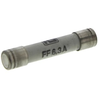 RS PRO 6.3A FF Ceramic Cartridge Fuse 6.3 x 32 mm 600V AC Super Fast Acting 209-9399