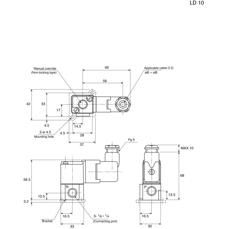 SMC Pneumatic Valve Mounting Kit Series DXT Model DXT152-25-1A Japan