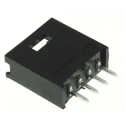 TE Connectivity AMPMODU MOD II Series Straight Through Hole Shrouded PCB Header 2.54 mm Pitch 4 Contacts 1 Row 280371-2