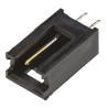 TE Connectivity AMPMODU Mod II Series Straight Through Hole Shrouded PCB Header 2 Contact 2.54 mm Pitch 1 Row 280370-2