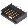 TE Connectivity AMPMODU MOD II Series Straight Through Hole Shrouded PCB Header 6 Contacts 2.54 mm Pitch 1 Row 280372-2