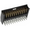 TE Connectivity AMPMODU Mod II Series Right Angle Through Hole 24 Contact PCB Header 2.54 mm Pitch 280522-2