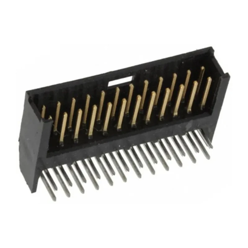 TE Connectivity AMPMODU MOD II Series Right Angle Through Hole PCB Header 24 Contacts 2.54 mm Pitch 2 Row Shrouded 280522-2