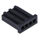 TE Connectivity AMPMODU MOD II Female Connector Housing, 2.54 mm Pitch, 4 Way, 1 Row Straight 280359