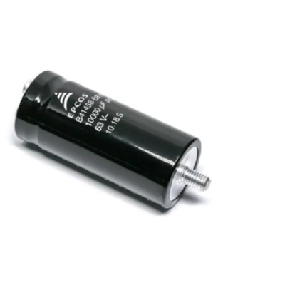 TDK Aluminium Electrolytic Capacitor 0.1F 100V Cylindrical Can Screw Mount B41458B7100M600
