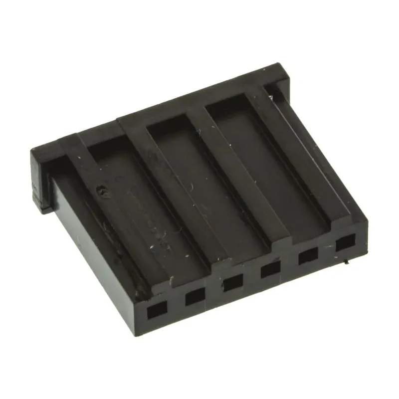 TE Connectivity AMPMODU MOD II Female Connector Housing 2.54 mm Pitch 6 Way 1 Row Straight 280360