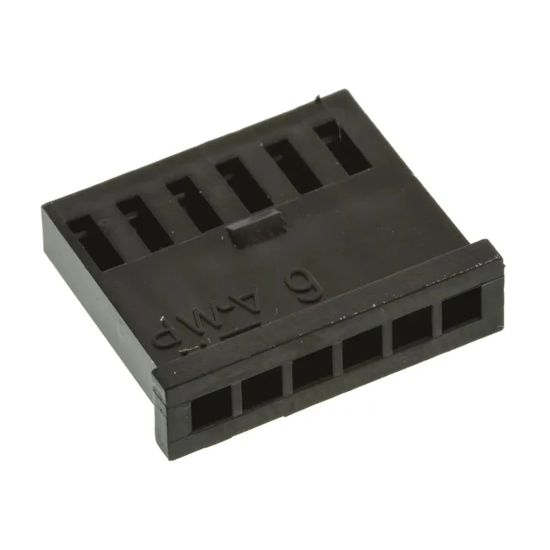 TE Connectivity AMPMODU MOD II Female Connector Housing 2.54 mm Pitch 6 Way 1 Row Straight 280360