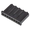 TE Connectivity AMPMODU MOD II Female Connector Housing, 8 Way, 1 Row, 2.54 mm Pitch, 22.3 mm Length 280361