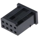 TE Connectivity AMPMODU MOD II Female Connector Housing 2.54 mm Pitch 8 Way 2 Row Straight 280365