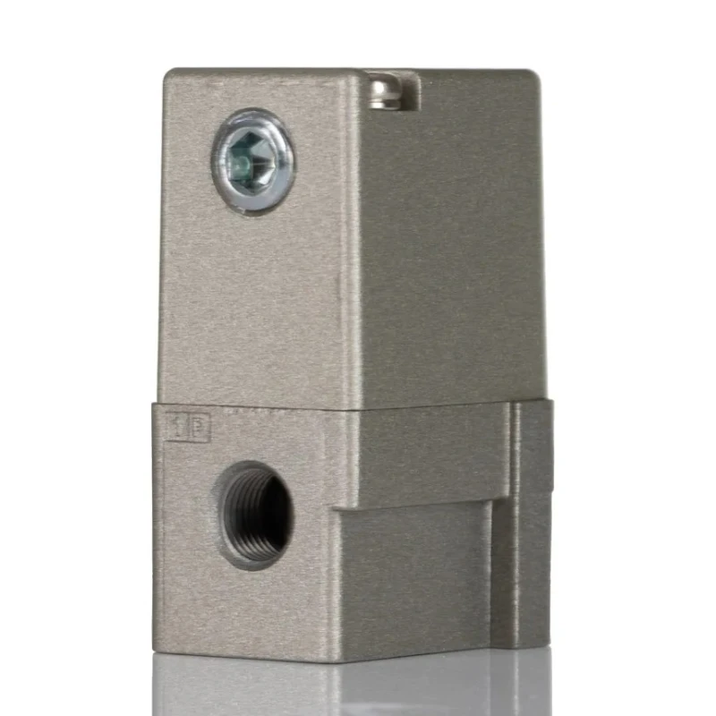 SMC Pneumatic Control Valve 3/2 Function Pilot/Spring Rc 1/8 in Die Cast Aluminium VTA301 Series 
