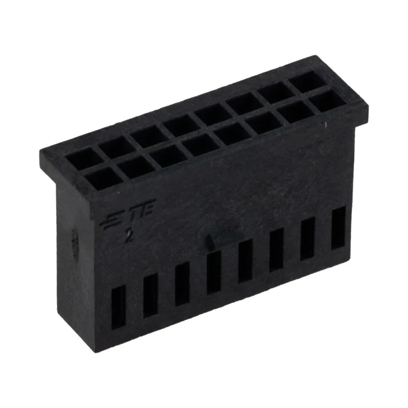 TE Connectivity AMPMODU MOD II Female Connector Housing 2.54 mm Pitch 16 Way 2 Row Straight 280366