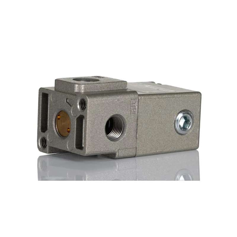 SMC Pneumatic Control Valve 3/2 Function Pilot/Spring Rc 1/8 in Die Cast Aluminium VTA301 Series 