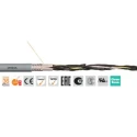 Igus Chainflex CF140.UL Screened Control Cable, 3 Cores, 1mm² 17 AWG, Thermoplastic Elastomer Sheath CF140.10.03.UL (10m)