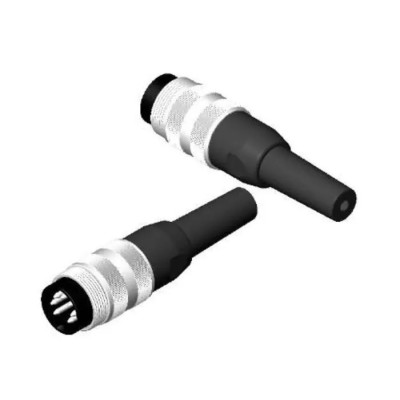 RS PRO 7 Pole Straight Standard DIN Connector Cable Mount Male, 5A, 250V, IP40, Screw Lock 210-0204
