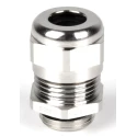 RS PRO Metallic Nickel Plated Brass Cable Gland, M12 Thread, 3 mm Min. Cable Diameter, 6.5 mm Max. Cable Diameter 210-0592