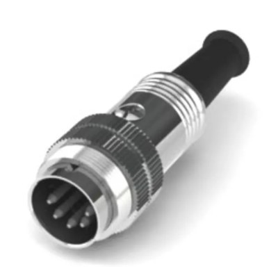 RS PRO 5 Pole Straight M16 DIN Connector, Cable Mount, Male, Screw Lock, 4A, 100V, IP40 210-0241