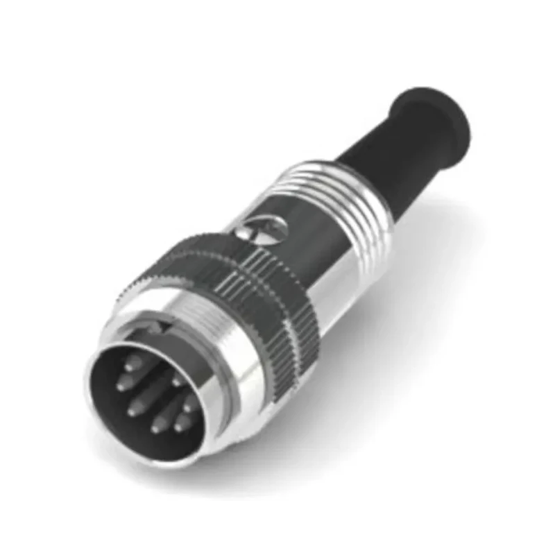 RS PRO 7 Pole Straight M16 DIN Connector, 4A, 100V, IP40, Screw Lock, Male Cable Mount 210-0244