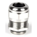 RS PRO Metallic Nickel Plated Brass Cable Gland, M20 Thread, 6 mm min. to 12 mm max. Cable Diameter, IP68 Rated 210-0598