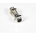 Baumer Threaded Barrel Inductive Proximity Sensor M12 PNP 36V DC 4 mm Detection IFRM 12P1703/S14L