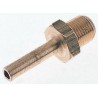 Norgren ENOTS Series Pneumatic Fitting Brass to Bs 2874 Threaded-to-Tube G 1/4 Male to Push In 6 mm 36053110