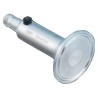 Baumer Hygienic Pressure Sensor 0 to 1 bar, ±0.5 % Accuracy, 4 to 20 mA Output, 30V Supply, IP67, 316L Stainless Steel PP20H