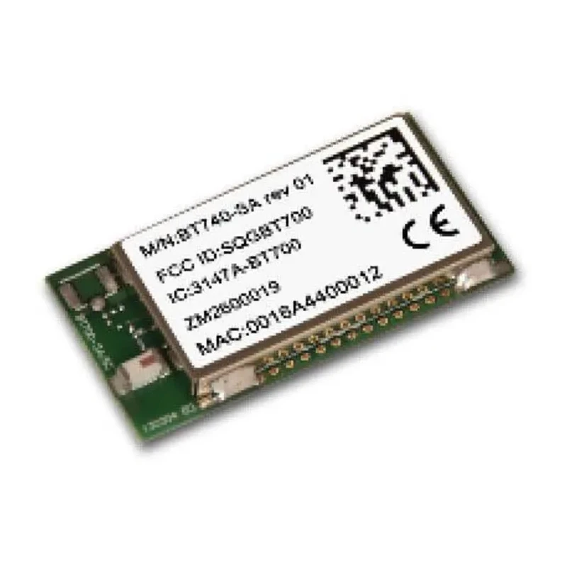 Ezurio Bluetooth Module Class 1, Version 2.1, Max Output Power 18dBm, Data Rate 2.1Mbps, 3.3-5V Supply BT740-SA