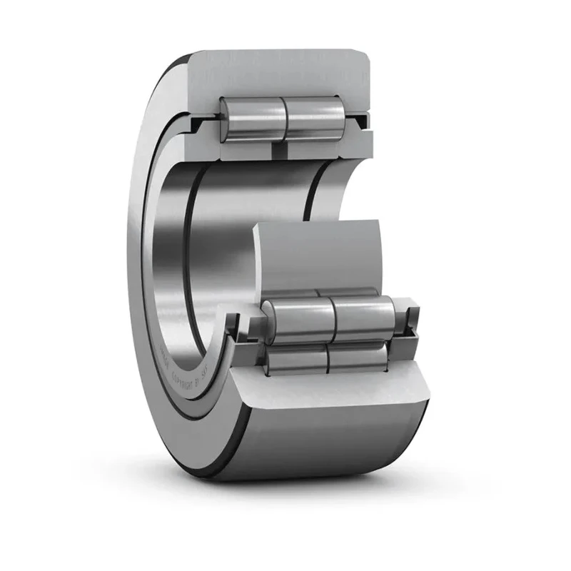 SKF Cylindrical Roller Bearing 17 mm ID, 40 mm OD, 21 mm Race Width, Sealed, Limiting Speed 4500 rpm NUTR 17 A