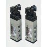 SMC Pneumatic Solenoid Valve 5/2 Pilot G 1/8 Aluminium Alloy, Nitrile Rubber Seals EVZM550