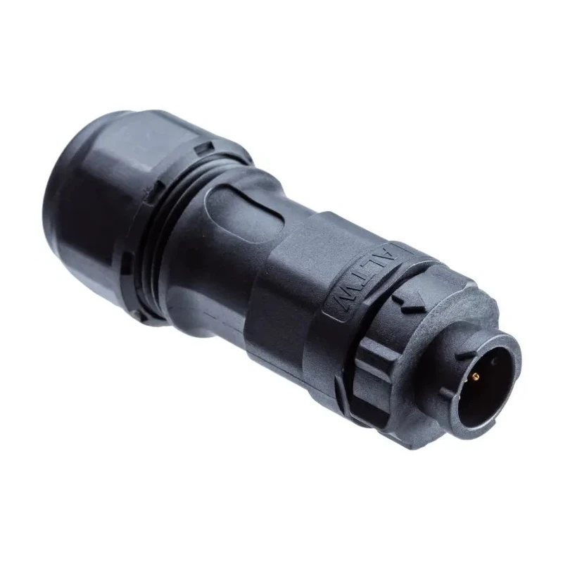 Amphenol Industrial Circular Connector Miniature 3 Contacts 5A Cable Plug Male IP68 X-LOK Series AD-03BMMB-QL8AP0