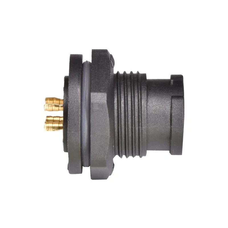 Amphenol Industrial Circular Connector, 2 Contacts, Panel Mount, Miniature Connector, Plug, Male, IP68 AD-02PMMS-QC8001