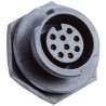 Amphenol Industrial Circular Connector 4 Contacts Rear Mount Standard Size Plug Female IP68 X-LOK Series CB-04RMFS-QC8001