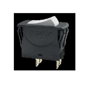 ETA Thermal Circuit Breaker 12A Current Rating 2-Pole Screw Mount 3120-N526-P7T1-W01D-12A-A04011211M