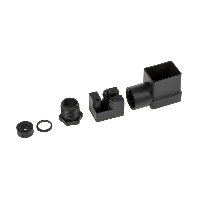 SMC Pneumatic Solenoid Coil Connector 300V Voltage 16A Current Pole Format 2+E Model V31