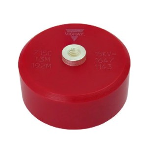 Vishay Single Layer Ceramic Capacitor 3.3 nF 30kV dc Y5U Dielectric Disc Package Screw Terminal 85 °C Max 715C30DKD33