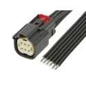 Molex Automotive Connector Black Cable 2 Way Crimp Termination 22A Current Rating 216286-1061