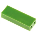 TE Connectivity AMPMODU MOD IV Female Connector Housing 2 Way 1 Row Straight 2.54 mm Pitch 925366-2