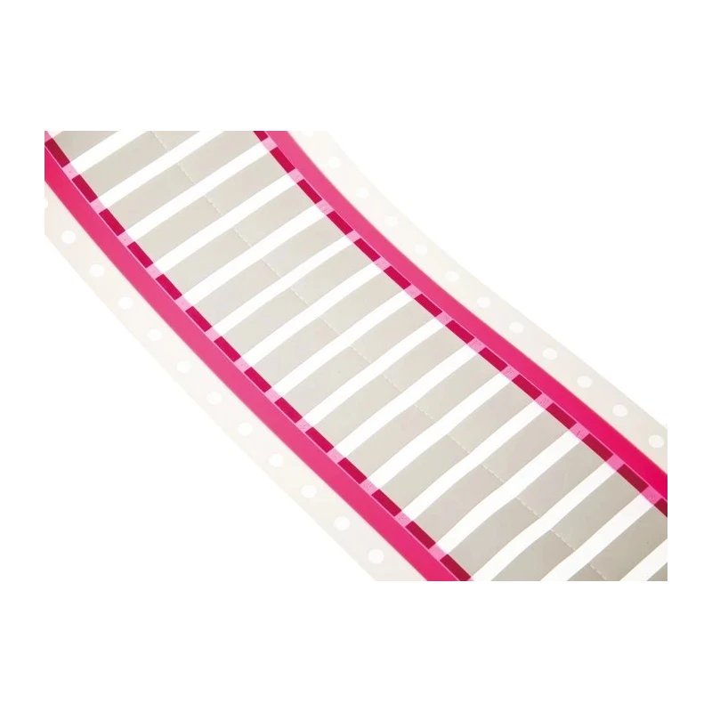 TE Connectivity White White Print Heat Shrink Labels 50 mm Width 250 Per Pack RPS-18-12-S1-9