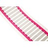 TE Connectivity White White Print Heat Shrink Labels 50 mm Width 250 Per Pack RPS-18-12-S1-9