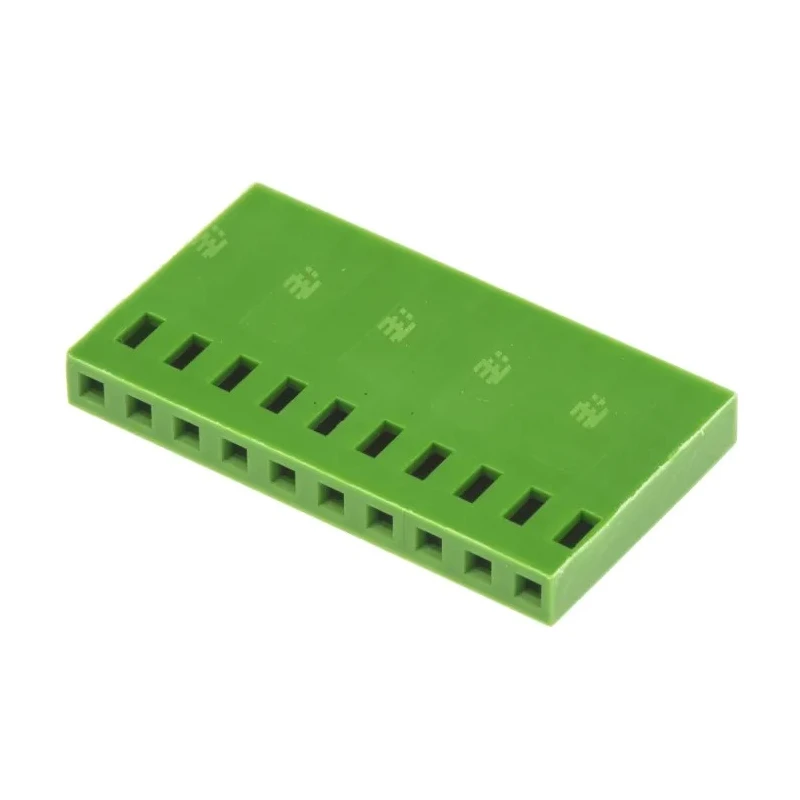 TE Connectivity AMPMODU MOD IV Female Connector Housing 2.54 mm Pitch 10 Way 1 Row Straight 1-925366-0